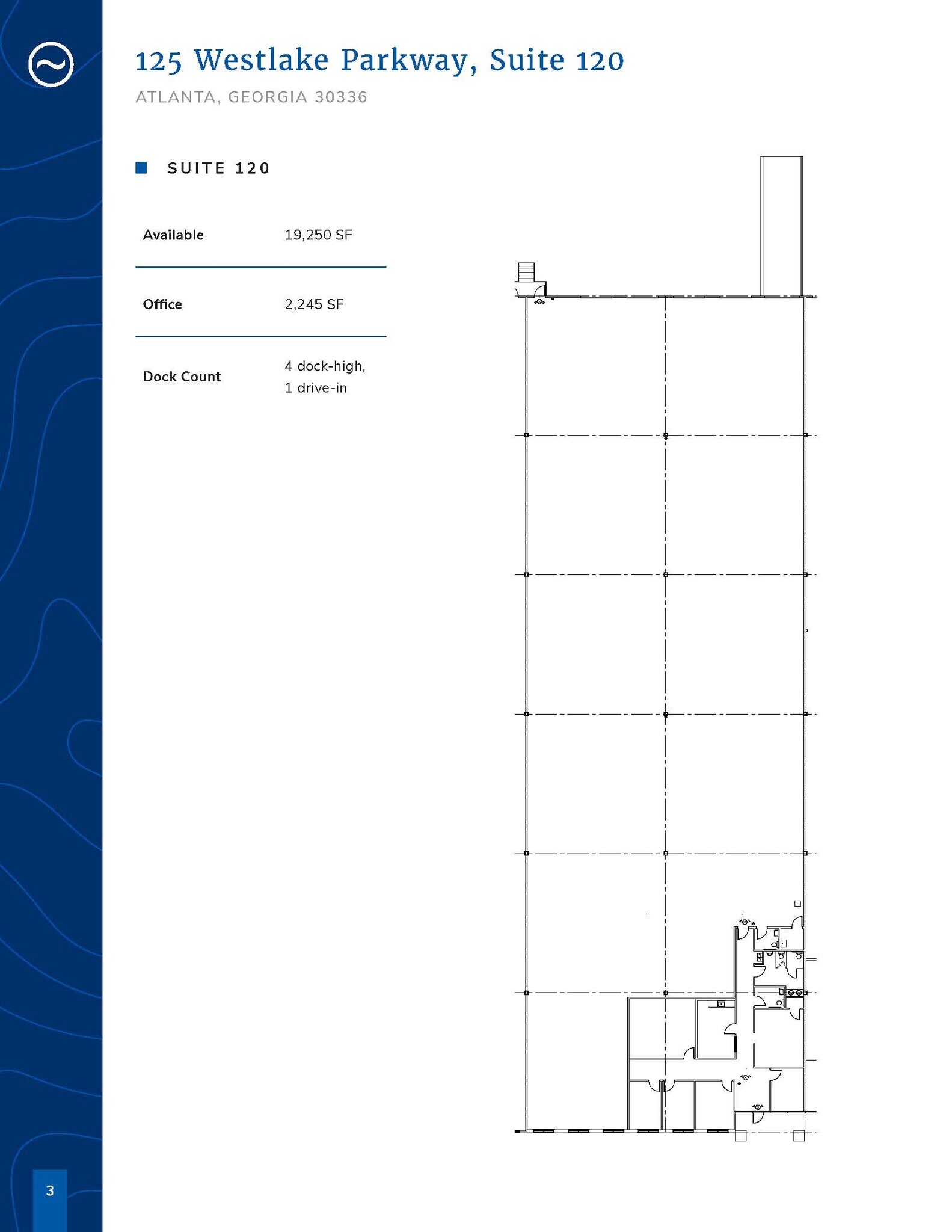125 Westlake Pky SW, Atlanta, GA for lease Floor Plan- Image 1 of 1