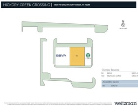 4600 FM 2181, Hickory Creek, TX for lease Site Plan- Image 1 of 1