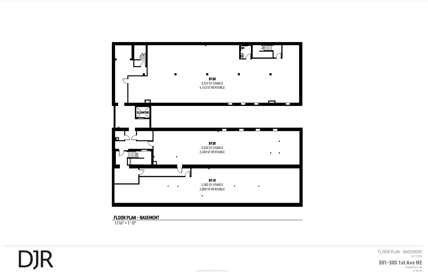 501 1st Ave NE, Minneapolis, MN for lease Floor Plan- Image 1 of 1