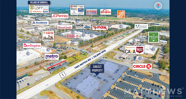 10266 Two Notch Rd, Columbia, SC for sale - Building Photo - Image 2 of 3