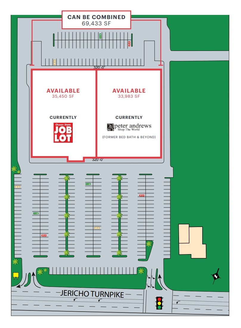 3083-3087 Jericho Tpke, East Northport, NY for lease Floor Plan- Image 1 of 1