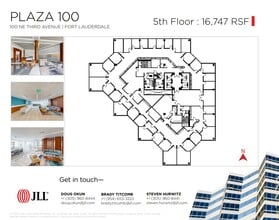 100 NE 3rd Ave, Fort Lauderdale, FL for lease Floor Plan- Image 1 of 1