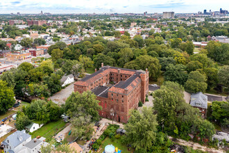 1601 Clark St, Detroit, MI - AERIAL  map view