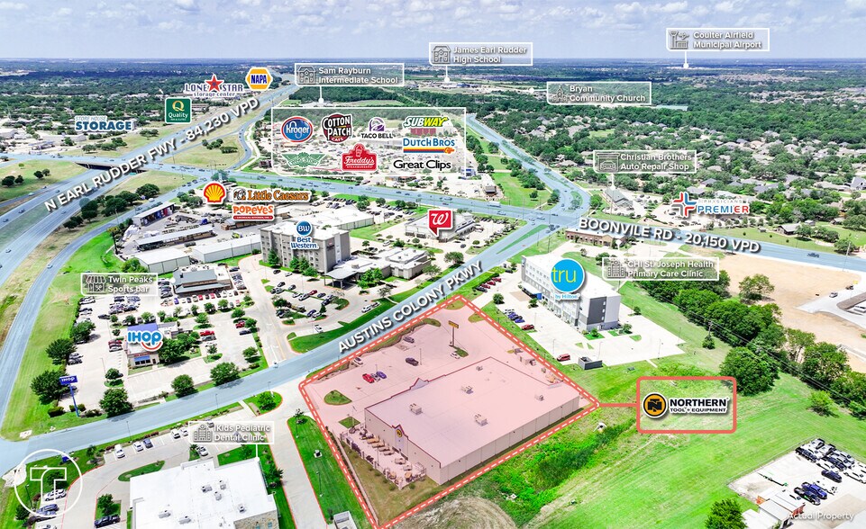 1921 Austins Colony Pkwy, Bryan, TX for sale - Building Photo - Image 3 of 6