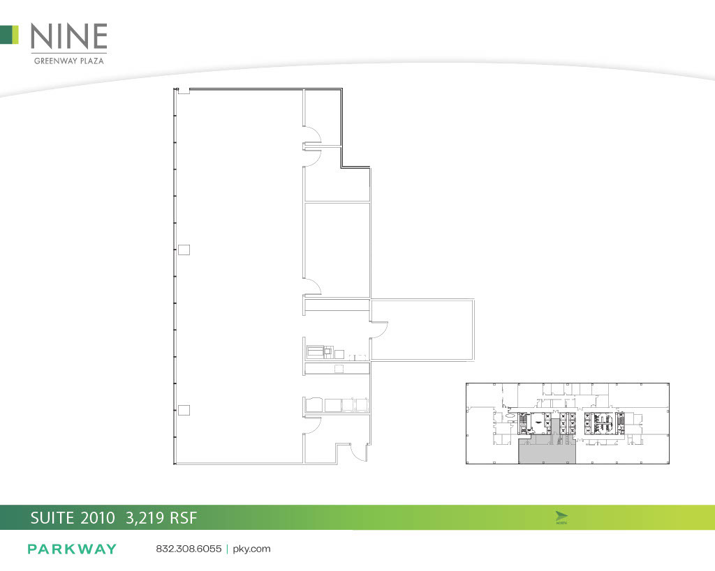 9 Greenway Plz, Houston, TX for lease Floor Plan- Image 1 of 1