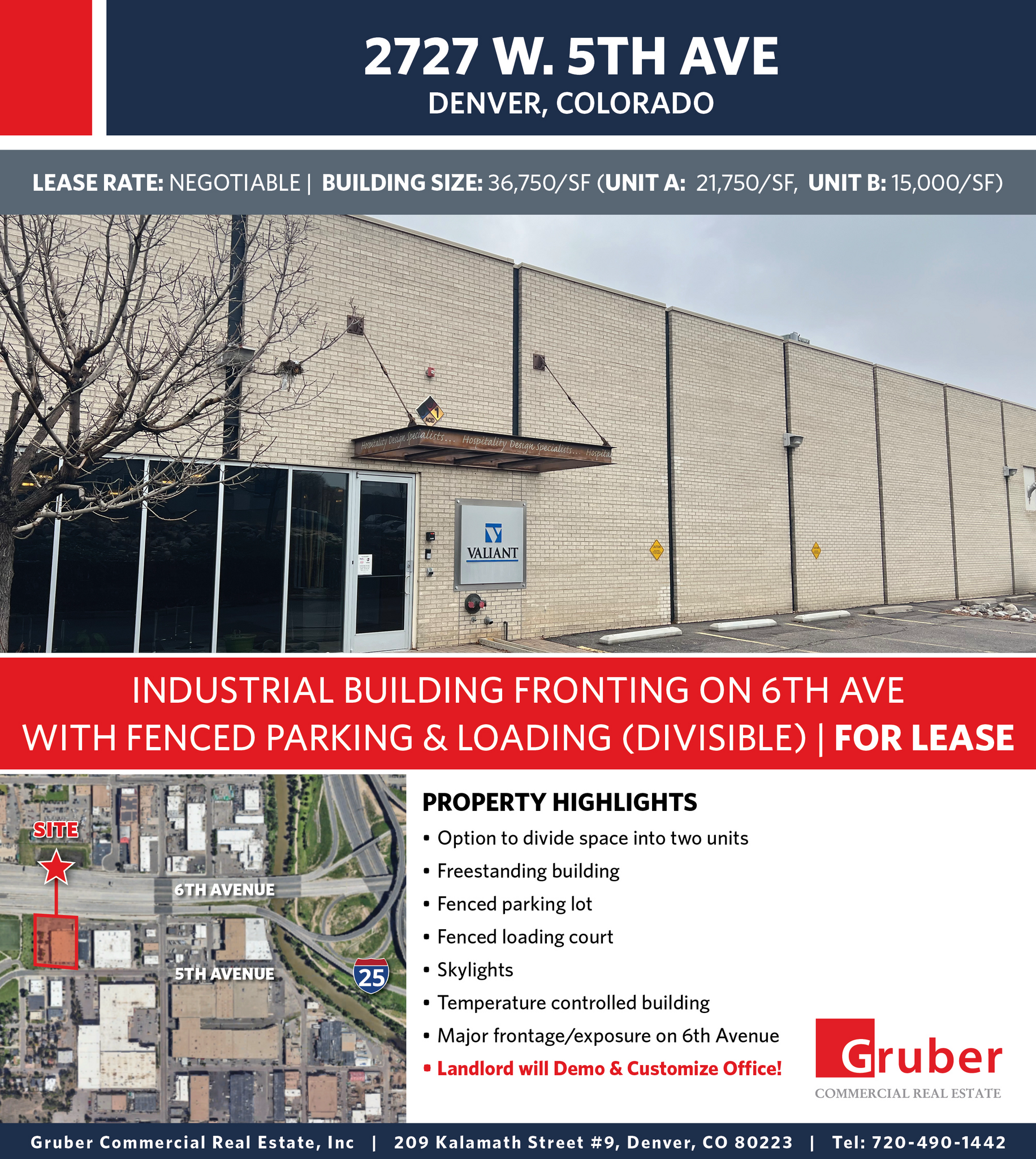 2727 W 5th Ave, Denver, CO for lease Building Photo- Image 1 of 9