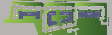 800 N Watters Rd, Allen, TX for lease Site Plan- Image 2 of 2