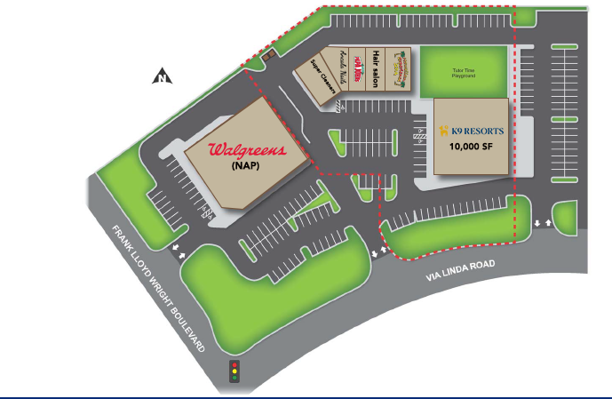 11300 E Via Linda, Scottsdale, AZ for sale - Site Plan - Image 3 of 3