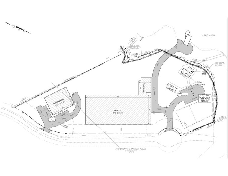 183 Pleasant Landing Rd, Bumpass, VA for sale - Site Plan - Image 1 of 1