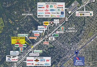 969 US Highway 22, North Plainfield, NJ for lease Map- Image 2 of 4