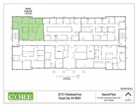 32121 Woodward Ave, Royal Oak, MI for lease Floor Plan- Image 1 of 1