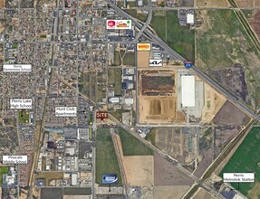 1350 Case Rd, Perris, CA - AERIAL  map view