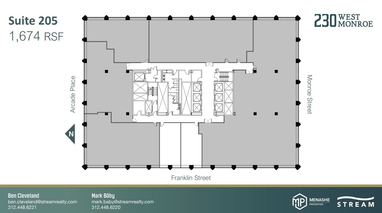 230 W Monroe St, Chicago, IL for lease Floor Plan- Image 1 of 1