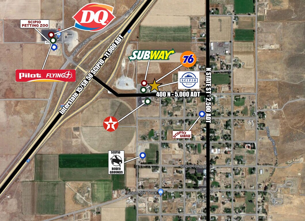 230 W 400 N, Scipio, UT 84656 Scipio Hotel