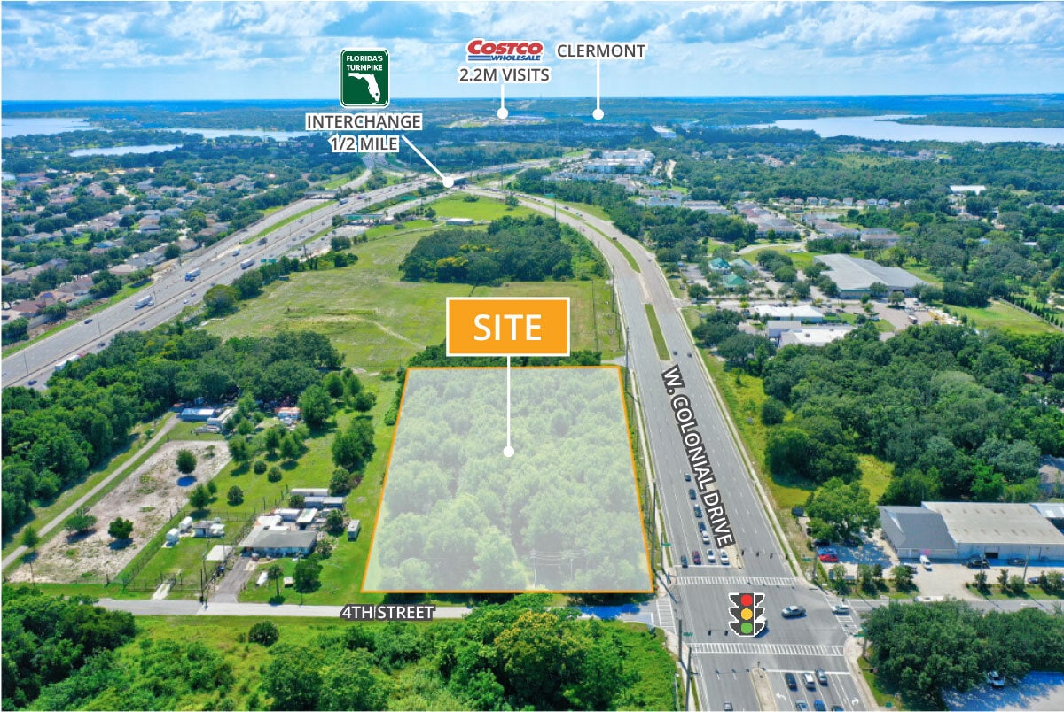 16250 W Colonial Dr, Winter Garden, FL for lease Aerial- Image 1 of 7