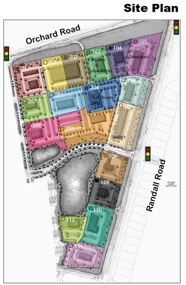 451-491 S Randall Rd, North Aurora, IL for sale - Site Plan - Image 1 of 1