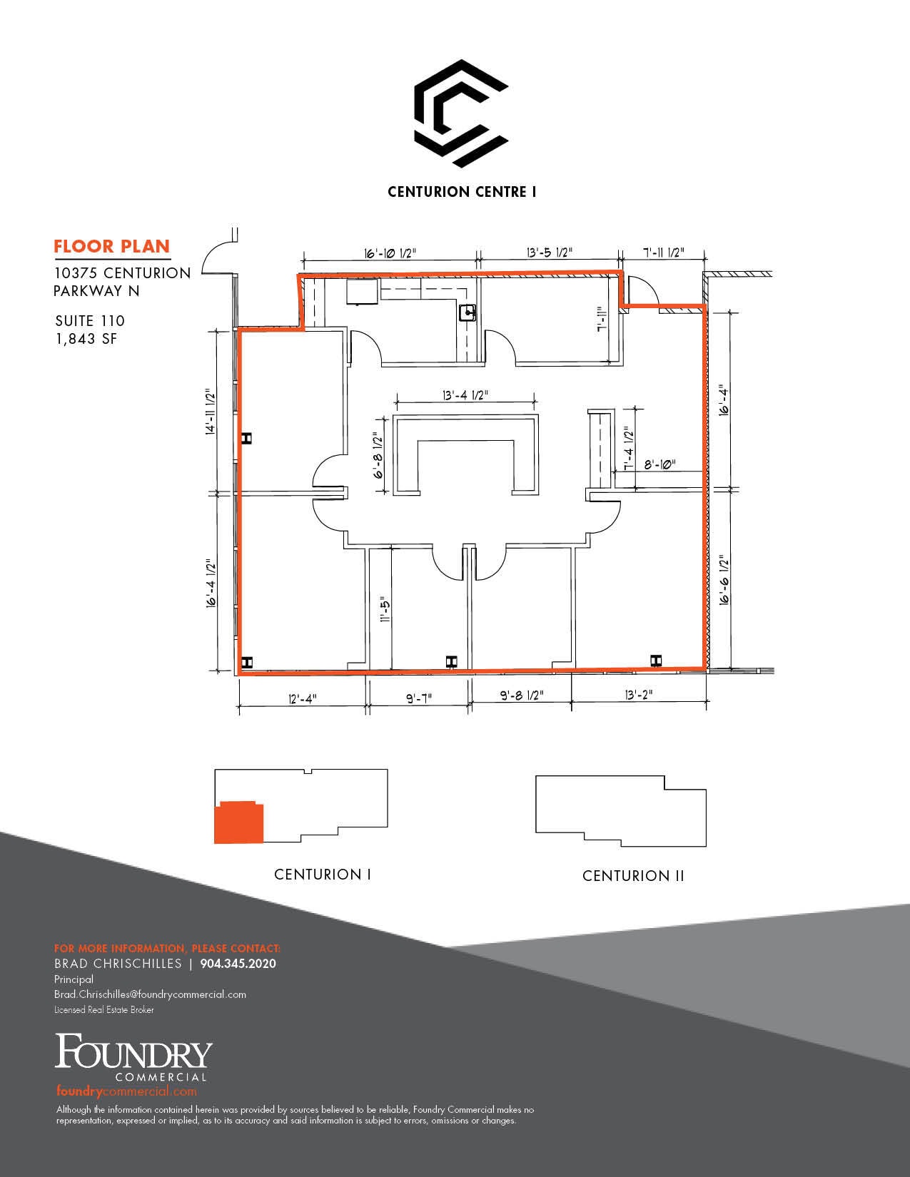 10375 Centurion Pky N, Jacksonville, FL for lease Floor Plan- Image 1 of 2