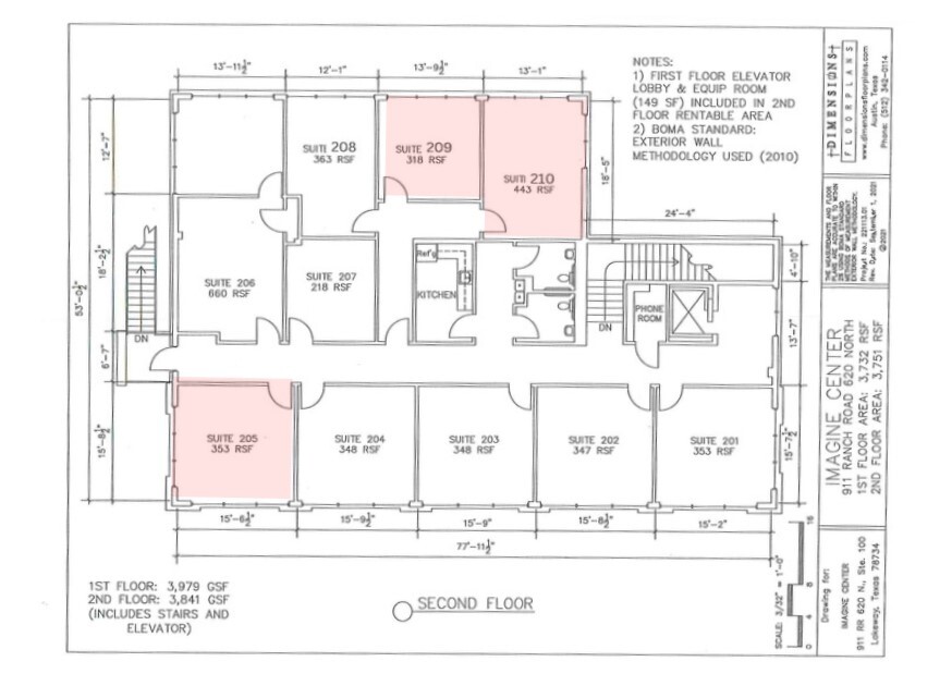 911 Ranch Road 620 #100 N, Lakeway, TX for lease Floor Plan- Image 1 of 1