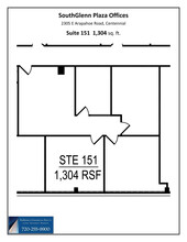 2305 E Arapahoe Rd, Centennial, CO for lease Site Plan- Image 1 of 1