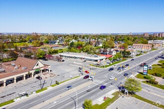 1556 Merivale Rd, Ottawa, ON - AERIAL  map view