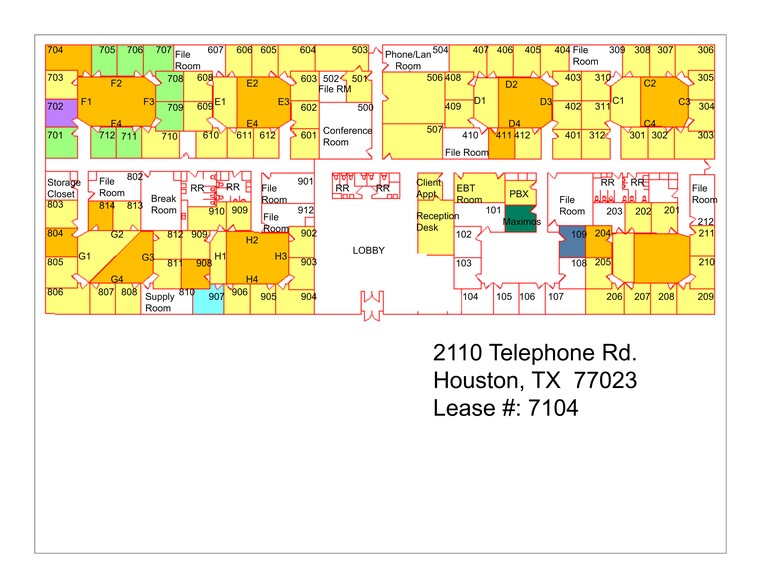 2110 Telephone Rd, Houston, TX for lease - Site Plan - Image 3 of 3