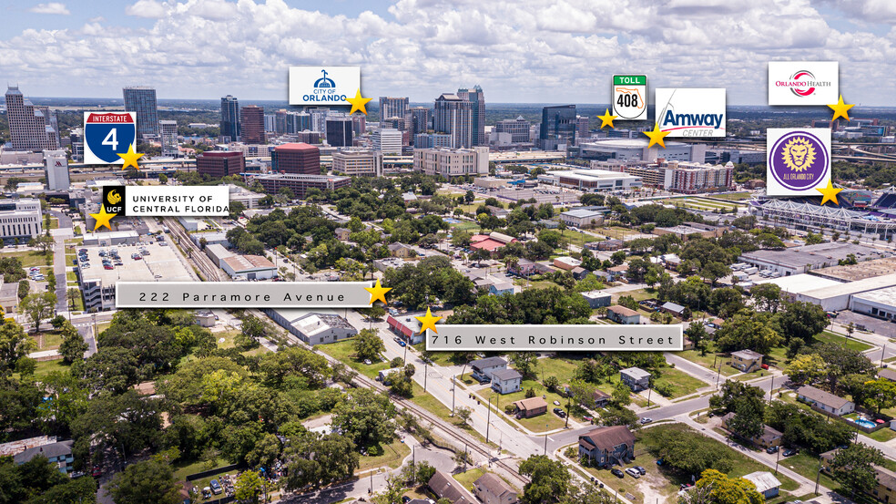 Downtown Orlando Mixed-Use Portfolio portfolio of 11 properties for sale on LoopNet.com - Aerial - Image 1 of 7