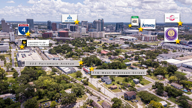 716 W Robinson St, Orlando, FL - aerial  map view - Image1