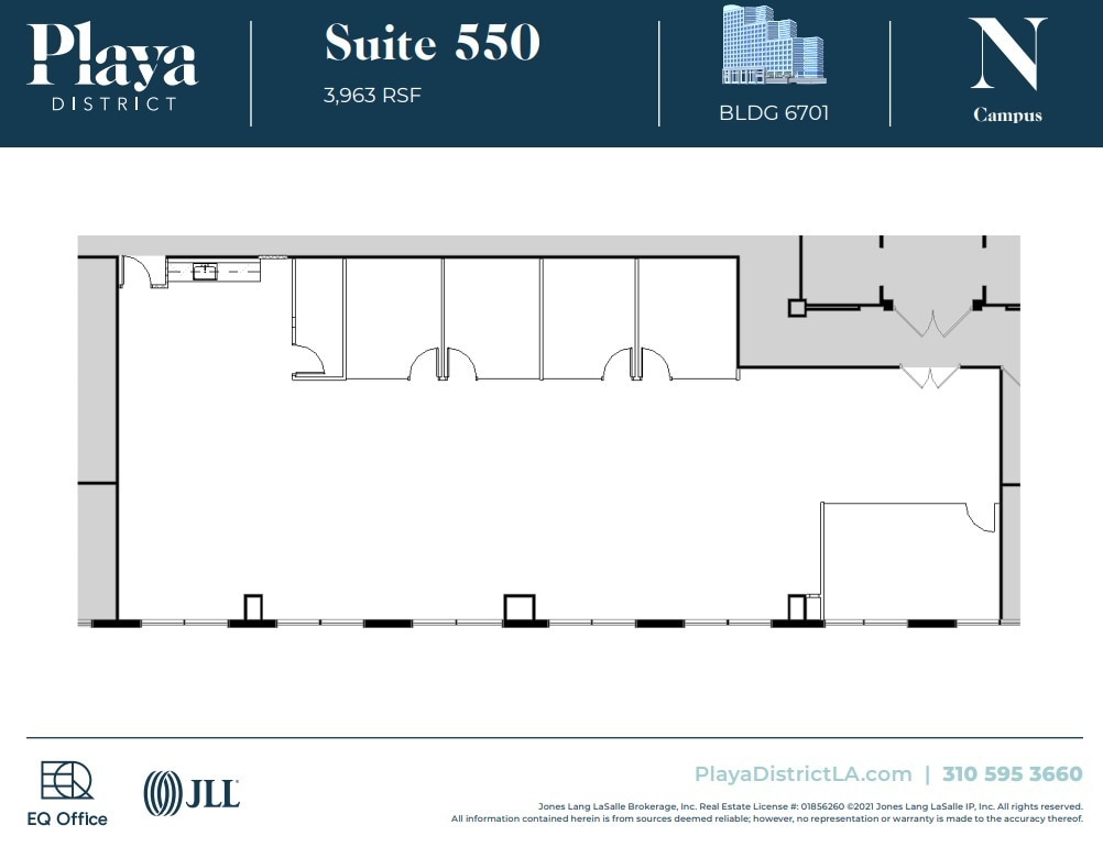 6100 Center Dr, Los Angeles, CA for lease Floor Plan- Image 1 of 1