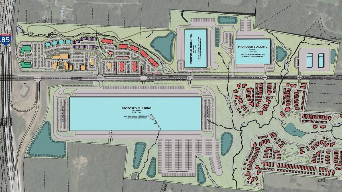 I-85, China Grove, NC for sale Site Plan- Image 1 of 1