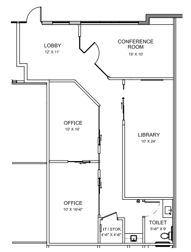 730 N 52nd St, Phoenix, AZ for lease Floor Plan- Image 1 of 1