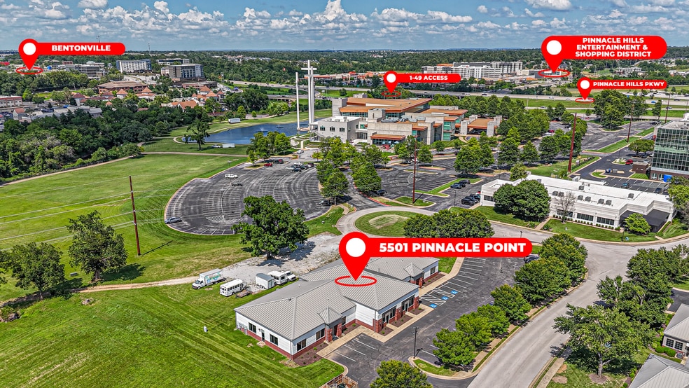 5501 Pinnacle Point Dr, Rogers, AR for lease - Building Photo - Image 2 of 21