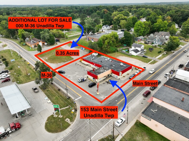 153 Main St, Gregory, MI for sale - Aerial - Image 1 of 8