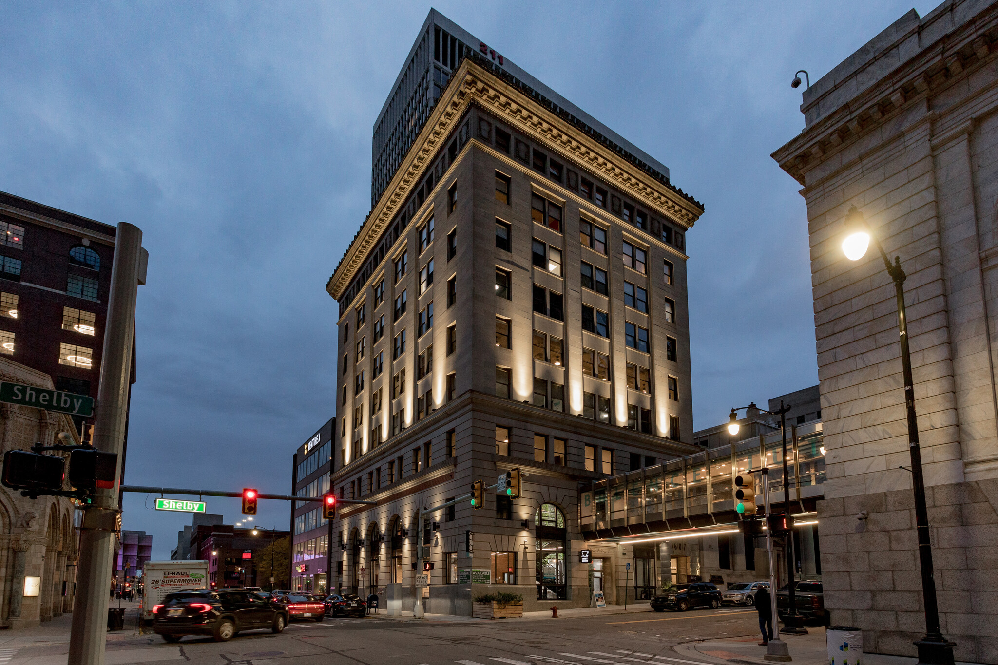 607 Shelby St, Detroit, MI for lease Building Photo- Image 1 of 19