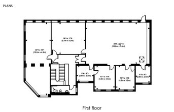 1 Palliser Rd, London for lease Floor Plan- Image 1 of 4