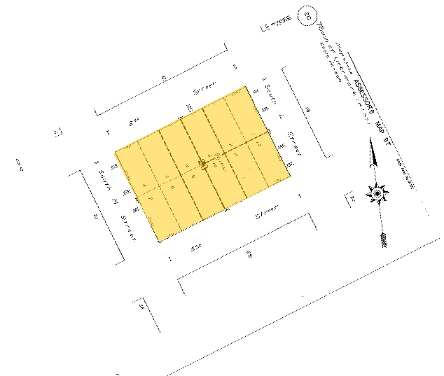 1911-1983 2nd St, Livermore, CA for sale - Plat Map - Image 1 of 1