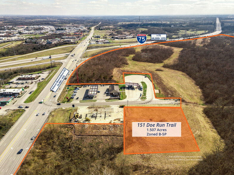 151 Doe Run Trl, Lexington, KY for sale - Aerial - Image 1 of 1