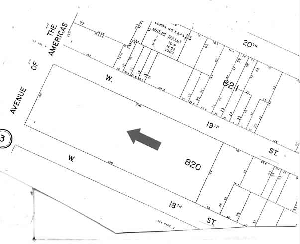 620 Avenue of the Americas, New York, NY for lease - Plat Map - Image 1 of 8