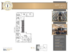 1 N La Salle St, Chicago, IL for lease Floor Plan- Image 1 of 2