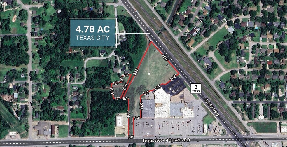 5510 FM 1765, Texas City, TX for sale - Aerial - Image 2 of 2