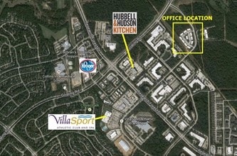 8505 Technology Forest Pl, The Woodlands, TX - AERIAL map view
