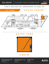 7400 E Orchard Rd, Greenwood Village, CO for lease Floor Plan- Image 1 of 1