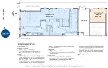 2480 Bancroft Way, Berkeley, CA for lease Floor Plan- Image 2 of 11