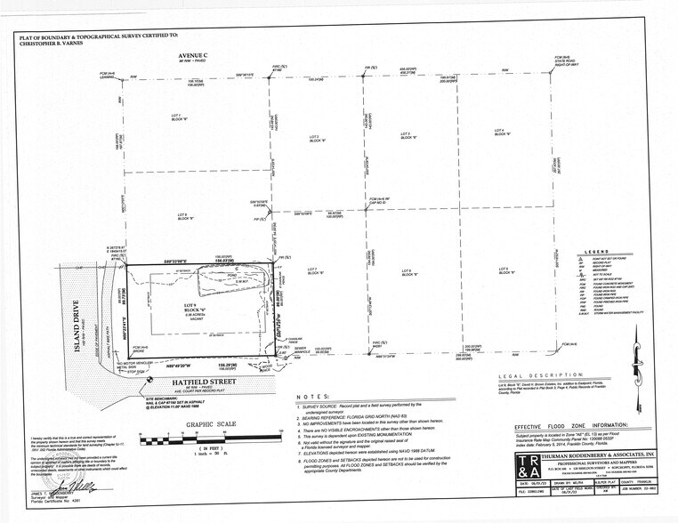 132 E 98 Hwy, Eastpoint, FL for sale - Site Plan - Image 2 of 2