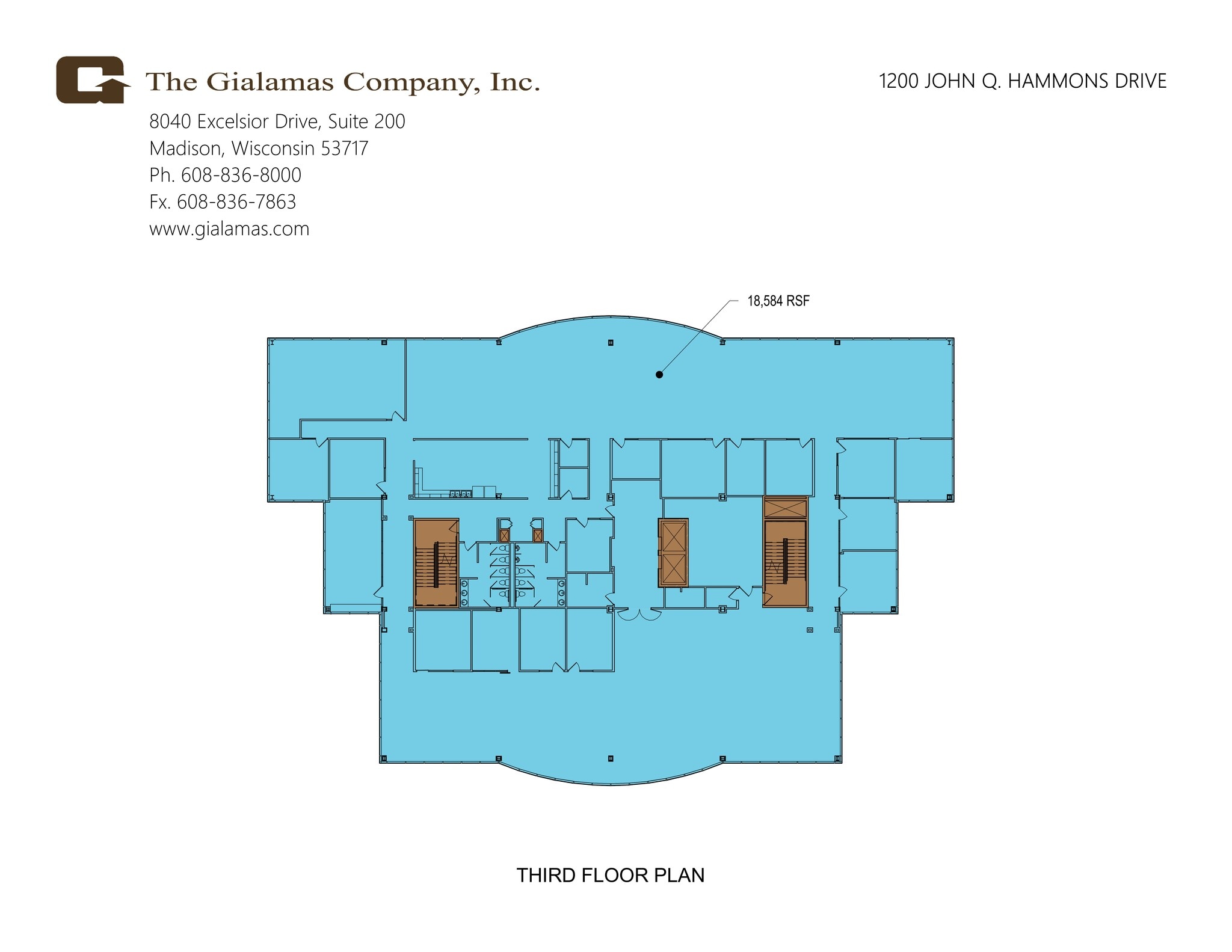 1200 John Q Hammons Dr, Madison, WI for lease Site Plan- Image 1 of 1