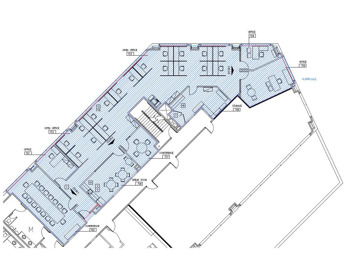 420 E 3rd St, Los Angeles, CA for lease Floor Plan- Image 1 of 1