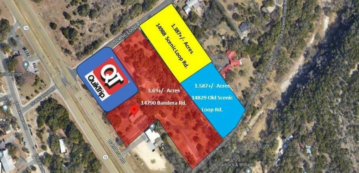 14829 Old Scenic Loop Rd, Helotes, TX 78023 Land for Sale