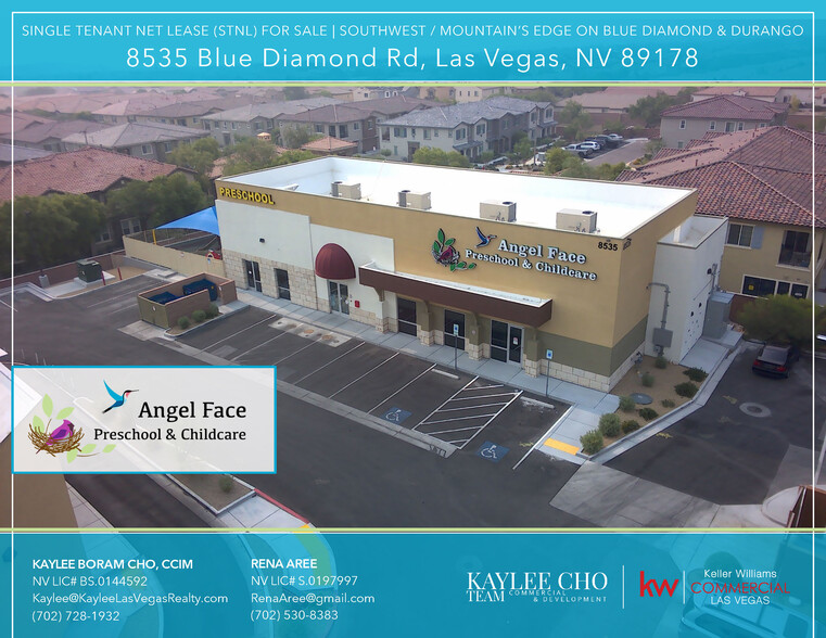 8535 Blue Diamond Rd, Las Vegas, NV for sale - Building Photo - Image 1 of 12