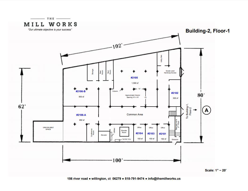 156 River Rd, Willington, CT for lease Floor Plan- Image 1 of 1