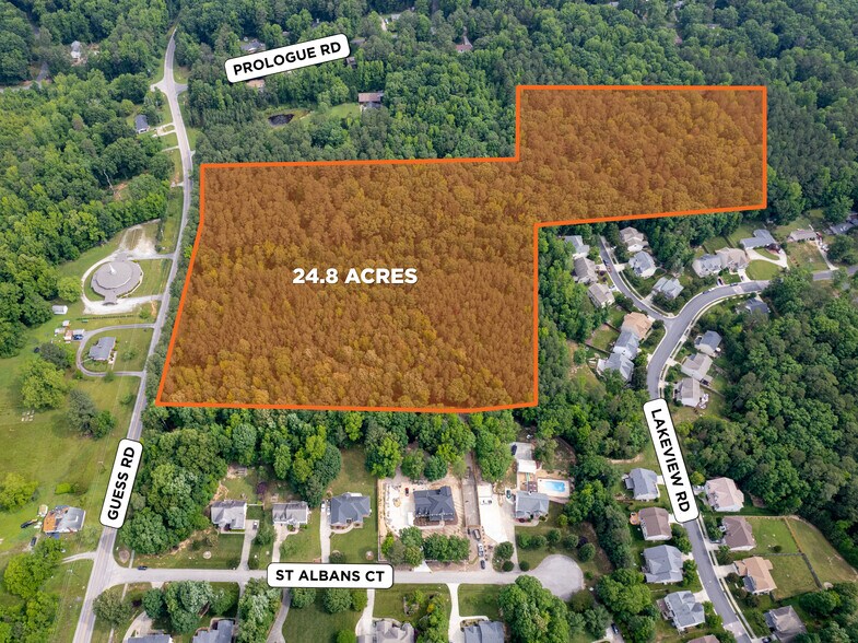 5715 Guess Rd, Durham, NC for sale - Aerial - Image 1 of 1