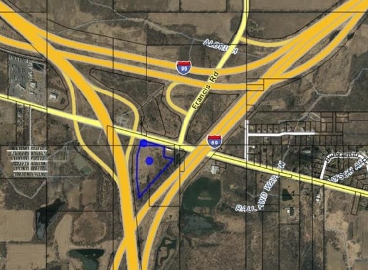 7455 Grand River Ave, Lansing, MI for sale - Aerial - Image 2 of 3